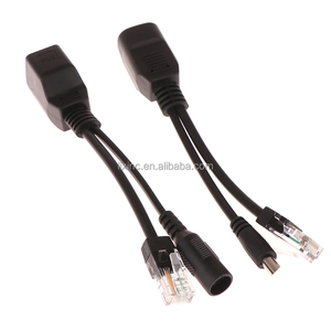 1 cặp thụ động điện over Ethernet Adapter Cáp POE Cáp POE Splitter RJ45 phun cung cấp điện mô-đun 12V - Product Image 3