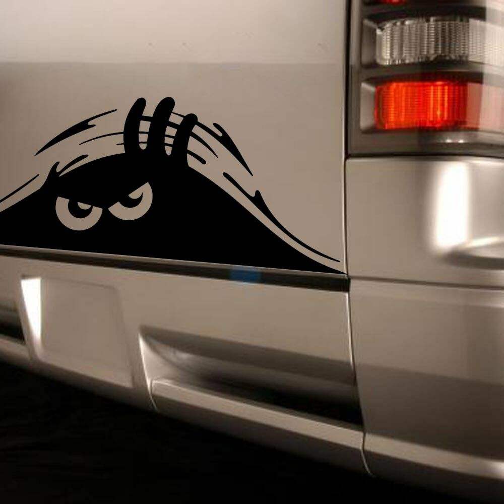 Funny Peeking Monster Car Stickers - Decorate \u0026 Waterproof, image size:1000x1000
