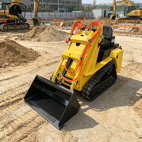 EPA-Zugelassener Kompakter Radlader mit Schnellwechselsystem und Pilot-Joystick-Steuerung