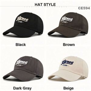 Casquette de baseball personnalisée à faible MOQ, nouvelle casquette brodée personnalisée pour papa, casquette de baseball brodée à 6 panneaux - Product Image 2