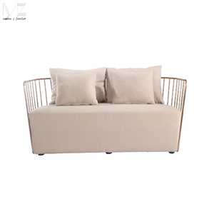 Barato <span class=keywords><strong>velo</strong></span> de novia oro rosa de 2 plazas salón sofá muebles - Product Image 1