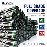 Tuyau de puits en acier sans soudure J55 K55 N80 L80 P110 pour le forage de puits d'eau, de puits pétroliers et de mines