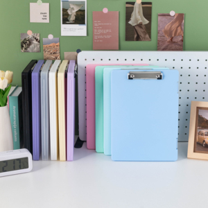 A4 Clip Board School Hospital Office High Quality PP Stationery <strong>ClipBoard</strong> Metal Clip <strong>Clipboard</strong> <strong>Folder</strong> Custom Logo - Product Image 4