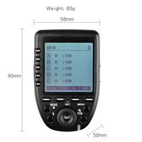 Déclencheur Émetteur sans Fil TTL 2.4G Godox Xpro-C Xpro-N Xpro-S Xpro-F Xpro-P pour Canon Pentax et Accessoires de Studio Photo