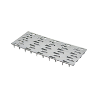 Connecteur industriel réglable en métal pour bois, pour la construction de poutres de toit et de treillis, support triangulaire simple face, plaques de fixation polies