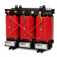 Transformateur triphasé de type sec 500 kVA, résistant à la corrosion pétrochimique, construction entièrement étanche, IEC60076
