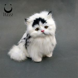 Vendita calda piccoli adorabili gatti Anime personalizzato peluche la moda simulata gatti animali di peluche di alta qualità - Product Image 2