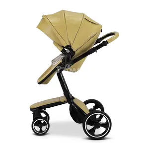 Elegant baby stroller with advanced anti roll luxury travel hot products