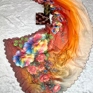 Producto moderno Georgette Handwork Saree Trending para graduación Diwali Beach Ocasiones - Product Image 1