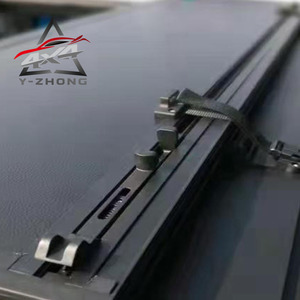 Couverture de benne de <span class=keywords><strong>camion</strong></span> <span class=keywords><strong>pliable</strong></span> en aluminium imperméable 4x4, nouvelle version améliorée, couverture de benne <span class=keywords><strong>pliable</strong></span> à quatre plis - Product Image 2