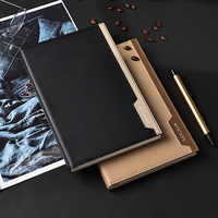 Libreta Personalizada A5 con Tapa Dura de Cuero PU, Cosida con Hilo, Ecológica, 80 Hojas con Páginas Interiores Blancas Rayadas