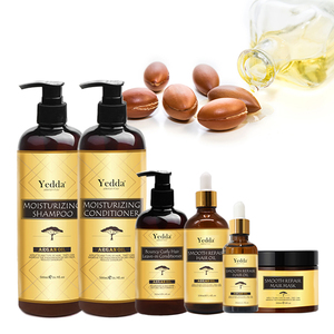 Acondicionador de Aceite de Argán Marroquí Yedda Personalizado al por Mayor de 500 ml, Nutre Profundamente y Repara el Cabello Dañado, Suaviza el Cabello - Product Image 3