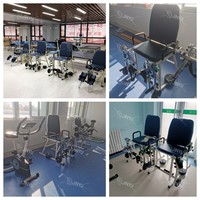 Chaise d'entraînement pour la physiothérapie et la rééducation des quadriceps fémoraux chez l'adulte