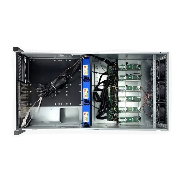 8 Graphic Chassis GPU Server in 5U Rackmount Case In-Stock Product