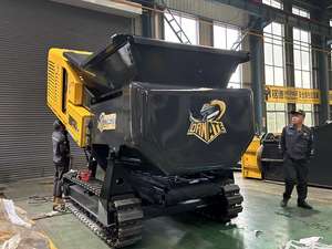 Usine de broyage <span class=keywords><strong>mobile</strong></span> à moteur diesel pour biomasse, déchets verts, copeaux de bois - Product Image 3