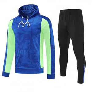 Sudadera de entrenamiento de fútbol de Madrid para hombre, gran oferta, chaqueta informal con capucha, tema de fútbol Real para deportes de invierno con <span class=keywords><strong>Mbappe</strong></span> - Product Image 5