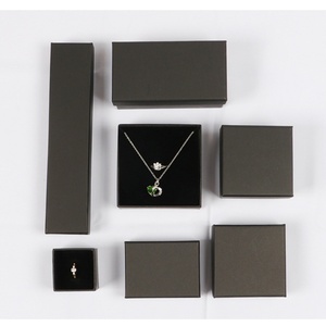 Factory Direct <b>Small</b> Cardboard Jewelry Boxes <b>Gift</b> Custom Luxury Kraft Paper Jewelry <b>Box</b> Private Label Available - Product Image 6