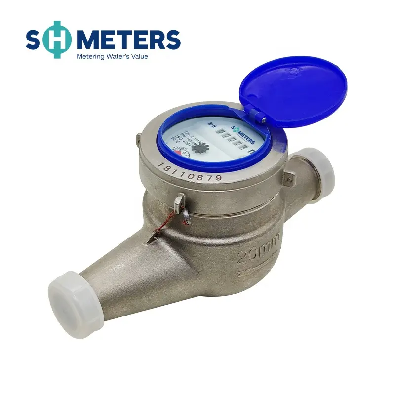 1/2inch~2inch class b stainless steel water meter multi-jet dry type cold water meter suppliers