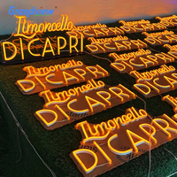 Prix d'usine personnalisé acrylique Led lettre lumière néon signe joyeux anniversaire néon personnalisé acrylique Led signe