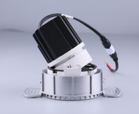 Module Européen Win Réglable Mr16 Gu10 Anti Glare Downlight Aluminium Encastré Led Downlight Intérieur Trimless Gu10 Spot