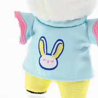 Vente en gros de vêtements de poupées en peluche de 17cm personnalisés 6.7 pouces accessoires de tenue de vêtements mignons pour boîte aveugle porte-clés peluches