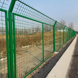 Pagar Panel jaring kawat besi melengkung murah dekorasi rumah luar ruangan - Product Image 4