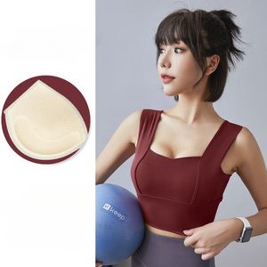 Workout Sports Bras Women Athletic Padded Fitness Gym Yoga Medium <strong>Support</strong> <strong>Crop</strong> <strong>Top</strong> - Product Image 2