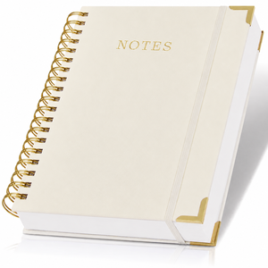 Carnet personnalisable imprimé A4 en papier de bambou avec couverture en PVC, style à feuilles mobiles, carnet en papier kraft, fournisseur de carnets et de stylos, carnet de notes - Product Image 1