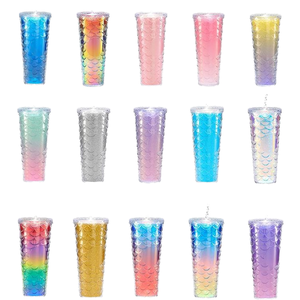 Nouvelle mode 2024, grande capacité 710 ml, gobelet à eau en paille de durian, design créatif en plastique noué à la main, fêtes modernes, fabriqué au Vietnam - Product Image 4