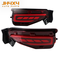 Nouveaux accessoires tout-terrain 4x4, feux de pare-chocs arrière, lampes LED, ABS rouge 12V pour Fortuner 2016-2020