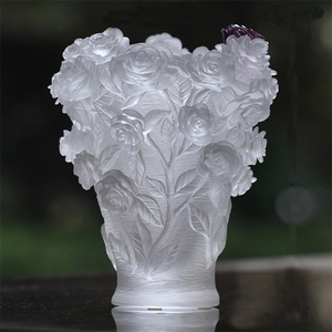 Jarrón de cristal de <span class=keywords><strong>Murano</strong></span> antiguo blanco, diseño personalizado, decoraciones para el hogar - Product Image 1
