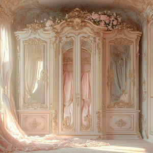 Armario Vintage Estilo Americano de Chengdu, Diseño Personalizado para Toda la Casa, Vestidor Integrado, Diseñador Maestro, Popular en Línea - Product Image 1