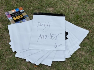 Tự dính con dấu giả mạo bằng chứng an ninh bưu kiện Túi tùy chỉnh Matte Poly bưu phẩm tùy chỉnh kích thước Gói giao hàng tùy chỉnh được chấp nhận - Product Image 5