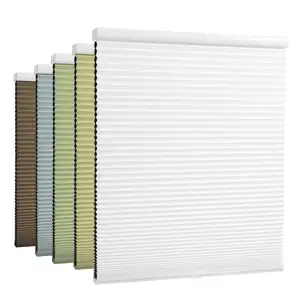 Dual Cell Light Filtering Honey Comb Blinds Polyester Blackout Fabric