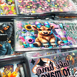 สติ๊กเกอ<span class=keywords><strong>ร</strong></span>์ลายพิมพ์ UV DTF สำหรับตกแต่งแก้ว ใช้งานได้หลากหลาย ทนทาน <span class=keywords><strong>ค</strong></span>ุณภาพสูง <span class=keywords><strong>ค</strong></span>มชัด ละเอียด ลื่นมือ - Product Image 2