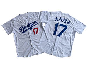 Ventes en gros de maillots de baseball personnalisés des <span class=keywords><strong>Dodgers</strong></span> de Los Angeles |   Équipe des États-Unis Ohtani Betts Broderie personnalisée pour les fans - Product Image 4