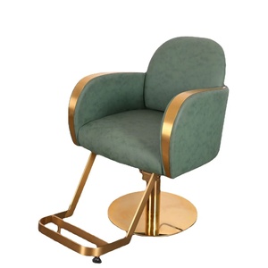 Sillas de Estilismo Modernas de Lujo Wallybeauty, Muebles de Salón, Sillas de Estilismo Negras, Sillas de Estilismo en Oro Rosa - Product Image 6