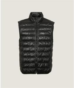 Chaleco Acolchado para Hombre, de Lana, Transpirable, Relleno de Poliéster, Chaleco Acolchado, Ropa de Abrigo sin Mangas para Invierno - Product Image 1