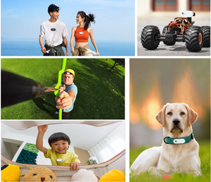 Cámara para <span class=keywords><strong>Collar</strong></span> de Perro 2026, 1080P Alta Definición, Gran Angular de 120 Grados, Recargable, Mini Cámara Deportiva, Ajustable, de Plástico - Product Image 6