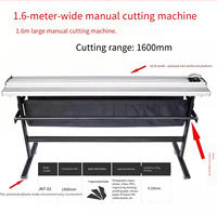 Machine de découpe de panneaux KT coulissante MT-01 avec règle, coupe-papier de table 160 cm, en alliage d'aluminium, manuelle, pour vinyle