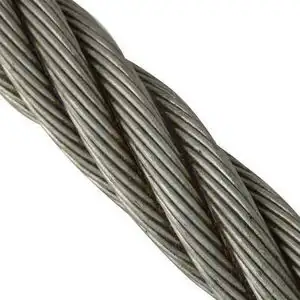 Elevator Rope,High Quality 8x19s+fc (jute Core ) 12mm With Yellow Lubricant Steel Wire Rope