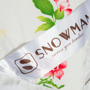 Juegos de dormitorio Edredón de flores Edredón de plumas Juego de sábanas de cama 7 piezas Rosa oscuro Floral Lavado de agua Lijado Juego de sábanas Queen - Product Image 3