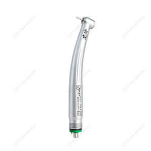 Pieza de Mano <span class=keywords><strong>Dental</strong></span> de Alta Velocidad de 4 Orificios con Cabezal Estándar y Botón de Presión - Product Image 1