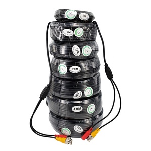 Câble <span class=keywords><strong>BNC</strong></span> AHD CVI TVI 2MP 5MP DC de 5m, 10m, <span class=keywords><strong>20m</strong></span>, 30m, 40m, 50m en promotion pour caméra de vidéosurveillance DVR - Product Image 1