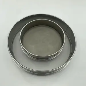 1 10 20 50 100 150 200 250 500 600 Microns Teste de Aço Inoxidável Peneira Farinha Peneira Malha Para Uso Doméstico