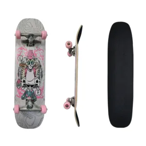 Wholesale Professional Skateboard Manufacturer 7 Ply Canadian Maple Complet Skateboard