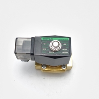 Katup Solenoid Hoyan PU-10 3/8in Orifice 10mm 10bar 2/2 Arah Tekanan Rendah untuk Udara, Oli, dan Air