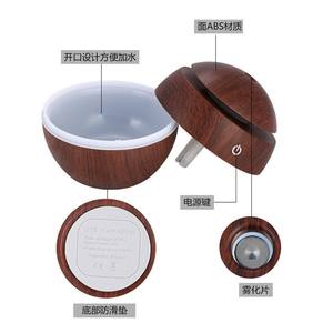 Diffuseur d'humidificateur portable USB à étiquette personnelle H2o Mini purificateur d'air Humidificateurs pour la maison - Product Image 2