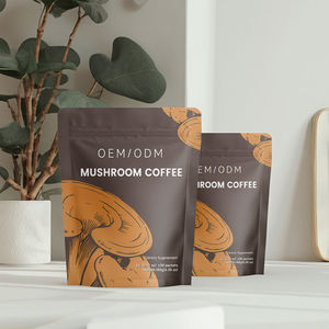 大人のための<span class=keywords><strong>100%</strong></span> 純粋なキノコ抽出粉末には、ライオンズのたてがみのCordycepsチャガターキーテイルMaitake-Real Fruitinが含まれています - Product Image 1