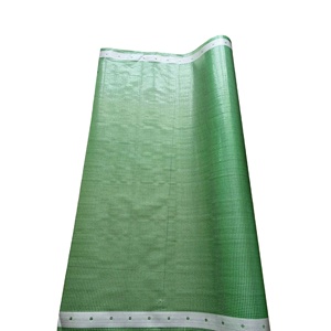 Mercado alemán, 250gsm, 1,5 m, 4m, lona de malla transparente verde resistente a la intemperie, láminas de andamio de plástico HDPE, corte de rejilla de invernadero - Product Image 1